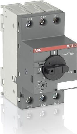 Abb Industrial Thermomagnetic Θερμομαγνητικός Διακόπτης 1.00-1.6A MS116-1.6 17932