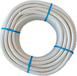 Eurolamp Electrical Conduit with Diameter 16mm made of Plastic 1m White 151-21815