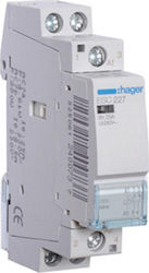 Hager Phase 2-Pole Power Relay 25A 230V 230VAC/DC ESC227