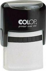 Colop 44 Oval Self-Inking Text Stamp with Black Ink