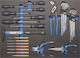 BGS Technic Werkzeugablage mit 36 Werkzeugen