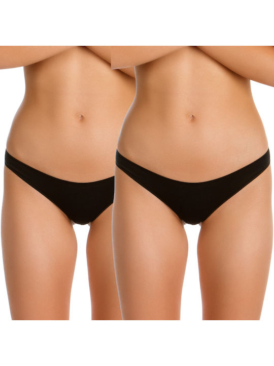 Minerva Invisible Women's Brazil 2Pack Seamless...