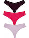 Βαμβακερά Women's Brazil 3Pack Pink/Fuchsia/Bordeaux