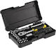 Stanley Set Ratchet 1\4" 37pcs