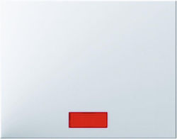 Hager K.1 Lighting Switch Front Luminous in Whi...