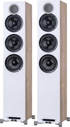 Elac DFR52 DFR52 Pair of Hi-Fi Speakers Floor 140W 3 No of Drivers W18.4xD24.1xH101.5cm. White