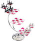 The Noble Collection Star Trek Tri-Dimensional Chess Set Σκάκι Γυάλινο με Πιόνια
