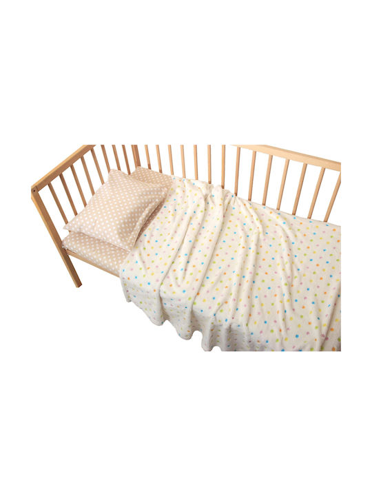 Viopros Viopros Kinderdecke Fleece Beigefarben 155x220cm