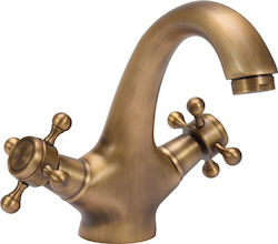 Fala Retro Bronze 1 Μπαταρία Νιπτήρα Ρετρό Μπρονζέ Fala Retro Bronze 1 Μπαταρία Νιπτήρα Ρετρό Μπρονζέ