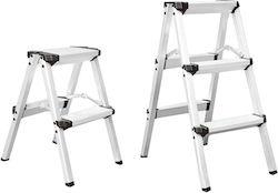 Inox Kiss Ladder Aluminum with 2x4 Steps 97cm
