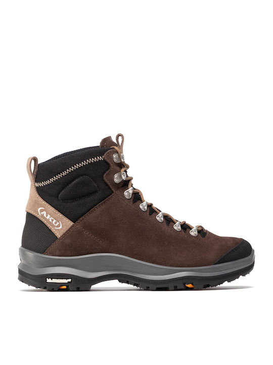 Aku La Val Lite GTX Men's Hiking Boots Waterproof with Gore-Tex Membrane Brown