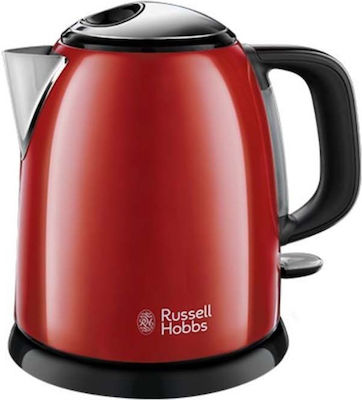 Russell Hobbs Βραστήρας 1lt 2400W Κόκκινος