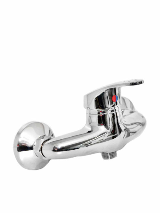 Regina Mix Mixing Shower Shower Faucet Silver