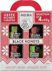 Melira Μέλι Black Honeys 200gr Melira Μέλι Black Honeys 200gr