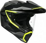 AGV AX-9 Dual Black/Yellow Κράνος Μηχανής On-Of...