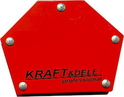 Kraft & Dele KD1896 Γωνία Συγκόλλησης με Μαγνητική Ικανότητα 22.6kg & Γωνίες 135° / 30° / 45° / 60° / 75° / 90°