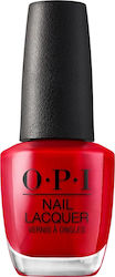 OPI Lacquer Glanz Nagellack Big apple Red 15ml