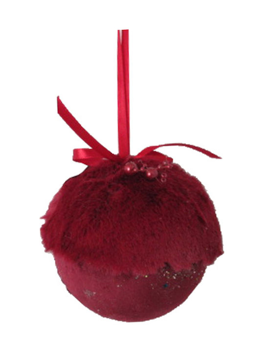 Liberta Weihnachtshänger Kugel Ornament Burgundisch