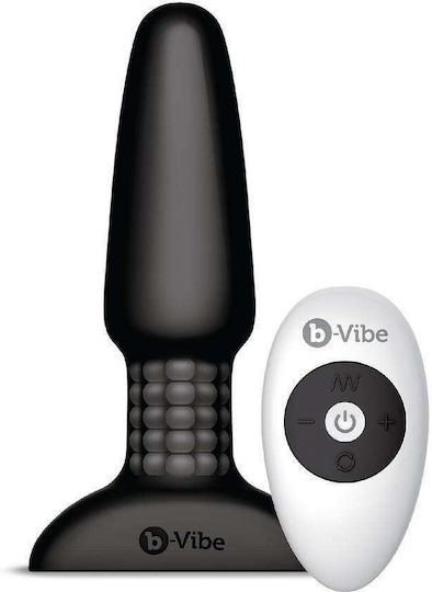 b-Vibe Rimming Remote Control Plug 2 Anal Vibrator with Wireless Functionality Black 15.2cm