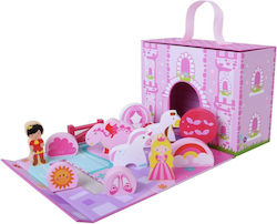 Jumini Miniature Toy Castle Unicorn Case 17cm AB2259