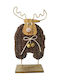 InTheBox Weihnachtliche Stoff Figur Rentier Braun Höhe 29cm