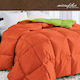 Marwa Пухено Единично 160x240бр Orange - Cabbage