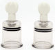 Toyz4lovers Twist Suction Skin Sauger Brustwarzen Transparent 2Stück