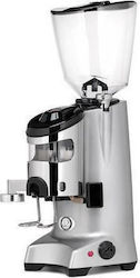 Eureka Olympus 75 HS Mühle für gewerbliche Kaffee mit Doser 800W mit X-Lagerkapazität 450gr Grey