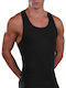 Lord 1112 Men's Sleeveless Undershirt Black