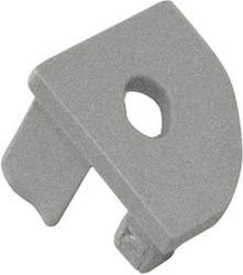 Adeleq Corner Cap for LED Strip Accessories Mit Loch für Aluminium Eckprofil 30-573