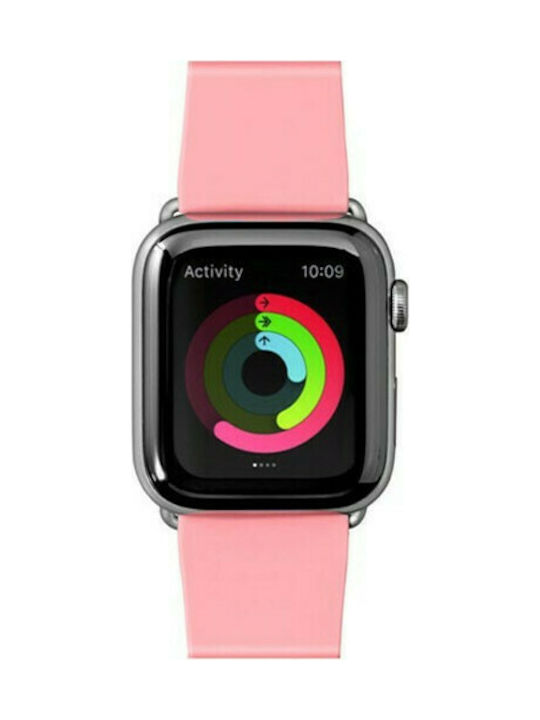 Laut Armband Silikon Rosa (Apple Watch 44/45/46mm/Ultra 49mm)