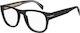 David Beckham Plastic Eyeglass Frame Black DB 7...