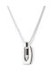 U.S. Polo Assn. Zephyr Black Necklace