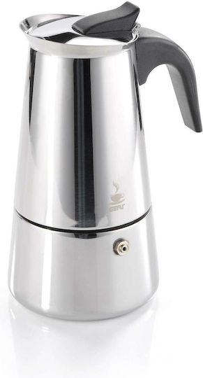 Gefu Μπρίκι Espresso 6cups Inox Ασημί