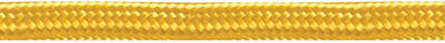 VK Lighting Υφασμάτινο Καλώδιο 3x0.75mm² 1m σε Κίτρινο Χρώμα 47143-059654