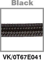 VK Lighting Fabric Cable 3x0.75mm² 1m Black 47143-036654