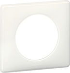 Legrand Celiane Vertical Switch Frame 1-Slot White 066631
