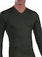 Lord Men's Long Sleeve Undershirt Green