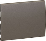 Legrand Galea Life Lighting Front Plate Switch Bronze Απλού 771210