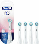 Oral-B iO Gentle Care Ανταλλακτικές Κεφαλές για Ηλεκτρική Οδοντόβουρτσα 328889 4τμχ