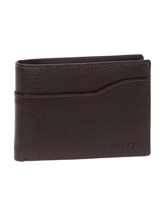 Lavor Men's Leather Wallet with RFID Brown