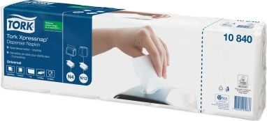 Tork Xpressnap N4 Interfolded Χαρτοπετσέτα 1Φ Λευκή 33x21.6εκ. 225τμχ