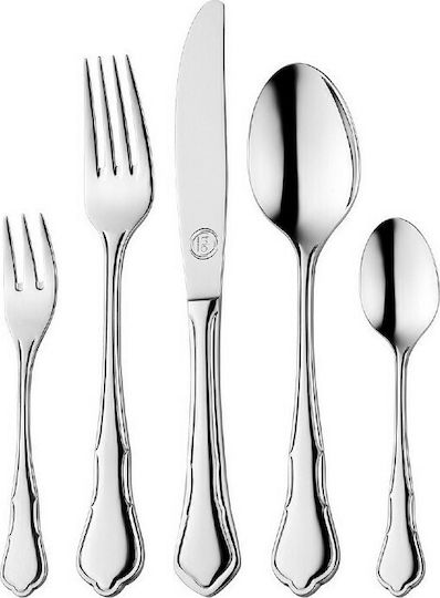 Cryspo Trio Chippendale Cutlery Set 30 Pieces