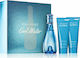 Davidoff Cool Water Set Pentru Femei Set De Parfumuri Cu Loțiune De Corp
