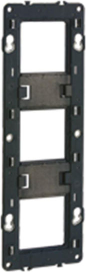 Legrand Mosaic Wechselrahmen für 2 Tastaturen Vertikale Platzierung 6 oder 8 oder 3x2 Elemente 080253
