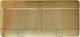 Legrand Mosaic Flush Electrical Box Pop-up 6 Element Brass in Copper Color