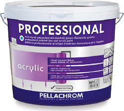 ACRYLIC COLOUR WHITE 3lt PELLACHROM