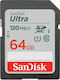Sandisk Ultra SDXC 64GB U1 (120MB/s)