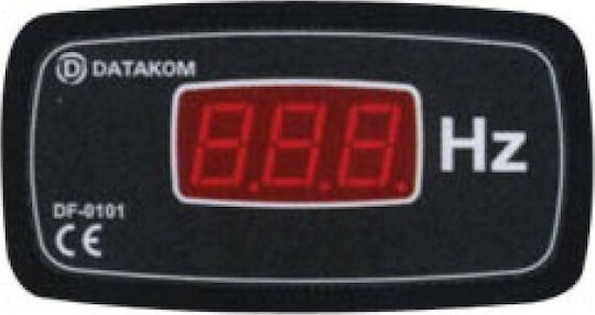 Datakom DF-0101-48 Frequency Meter Electric Panel Single-Phase Digital Single-Phase 01.034.0204