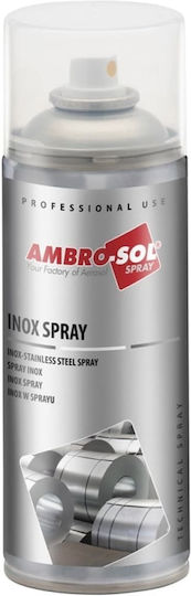 Ambro-Sol Σπρέι Γαλβανισμού Inox Ασημί 400ml